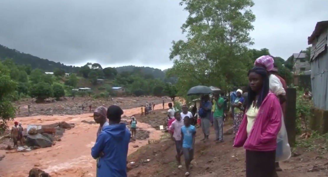Flash flooding kills residents of Sierra Leone capital, Freetown